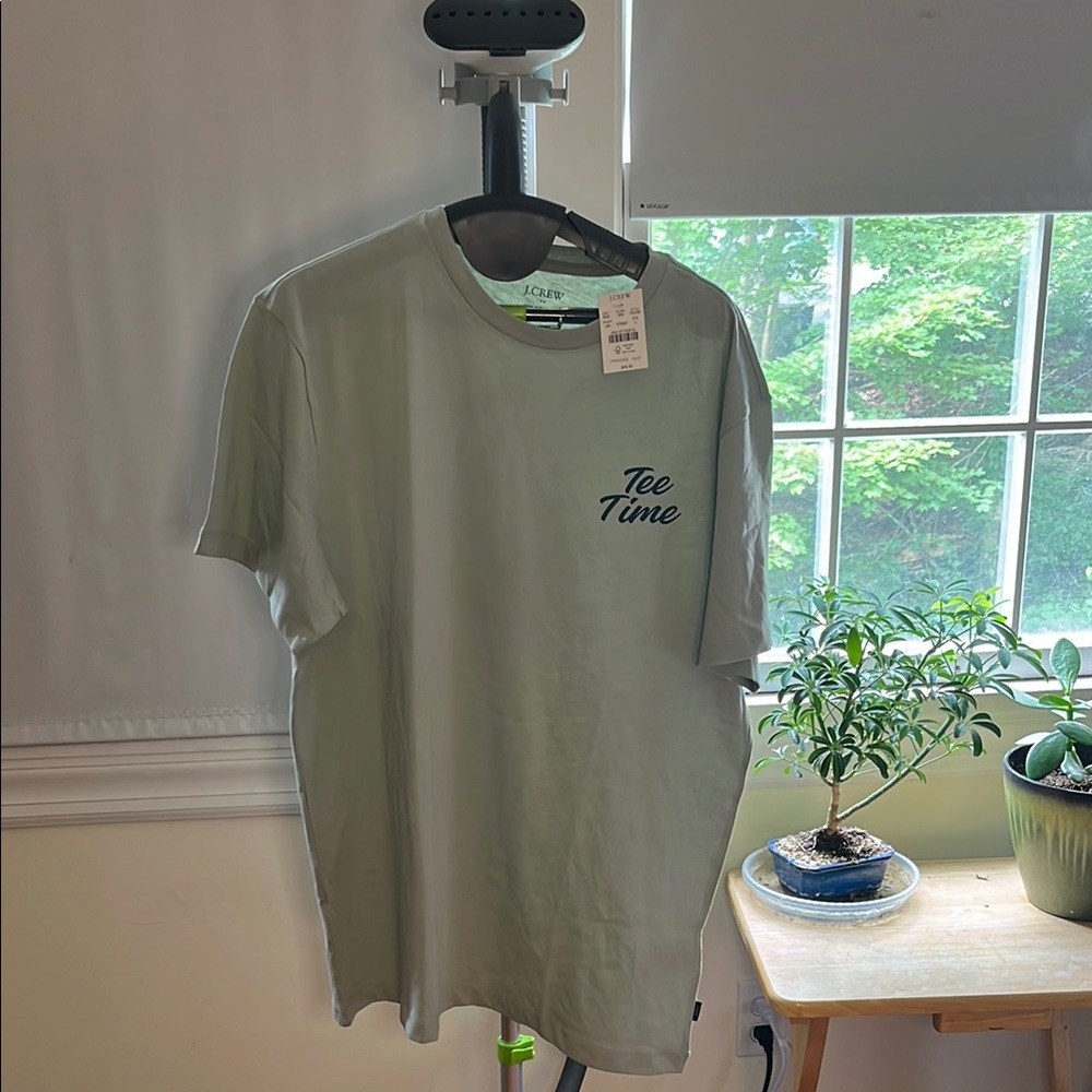J. Crew Men's Tee Time Gray T-Shirt